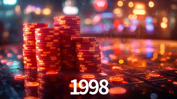 Sinta a adrenalina dos jogos de cassino com 1998